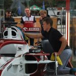 Na benzince v Českých Budějovicích vystavují Formuli 1