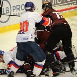 Budějovičtí hokejisté v parádní bitvě těsně padli se Spartou. Gulaš se za Motor trefil po devíti letech