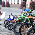 Milevský motoclub se představil na náměstí