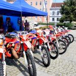 Milevský motoclub se představil na náměstí