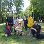 Policejní kynologové předvedli dětem zadržení pachatele i vyhledávání marihuany
