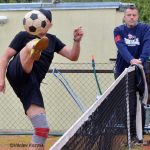 Složky integrovaného záchranného systému po náročné sezoně odpočívaly na sportovním poli