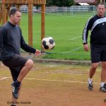 Složky integrovaného záchranného systému po náročné sezoně odpočívaly na sportovním poli