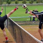 Složky integrovaného záchranného systému po náročné sezoně odpočívaly na sportovním poli