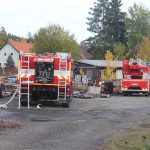 V Podolí I hoří truhlárna