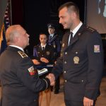 Desítky policistů byly oceněny, medaili převzali i dva muži za záchranu života