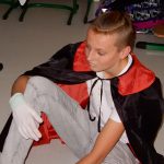 Halloween pořádali v základní škole v Tučapech