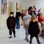 Halloween pořádali v základní škole v Tučapech