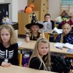 Halloween pořádali v základní škole v Tučapech