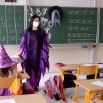 Halloween pořádali v základní škole v Tučapech