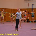 Gymnastky GSK Tábor se představily na domácí půdě