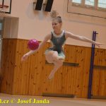 Gymnastky GSK Tábor se představily na domácí půdě