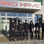 Začínající policisté podpořili jihočeské nemocnice darováním krve
