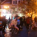 Andělský rytíř vyzvedl dětská přání pro Ježíška a rozsvítil vánoční strom