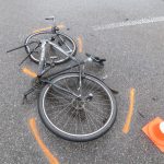 Nehoda kamionu a cyklisty, tentokrát se šťastným koncem
