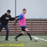 Táborsko bude bránit druholigové body tradiční šupinou. Fanoušci se sešli na Soukeníku a došlo i na fotbálek