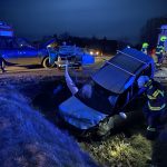 Před Štědrým dnem se stala hromadná nehoda u Holkova