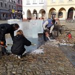 Jindřichohradecké náměstí Míru ozdobí anděl z ledu