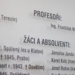 Škola uctila památku obětí holocaustu. Deska nese jména popravených a zabitých