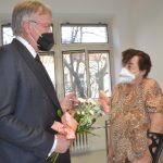 Dávku vakcíny s číslem 100 tisíc dostala ve Strakonicích Jaroslava Bergerová