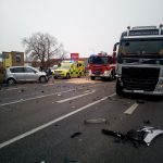 Tři zranění při nehodě na Strakonicku, v Kaplici zasahoval vrtulník