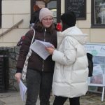 Lidé dnes v Písku vyjádřili podporu Ukrajině. Dvě ruské dívky se omluvily za svou zemi