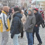 Lidé dnes v Písku vyjádřili podporu Ukrajině. Dvě ruské dívky se omluvily za svou zemi
