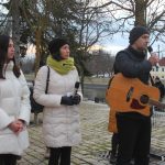 Lidé dnes v Písku vyjádřili podporu Ukrajině. Dvě ruské dívky se omluvily za svou zemi