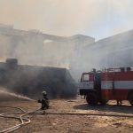 Fotoreportáž hasičů z požáru v papírnách Větřní