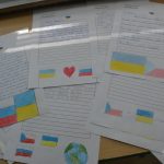 Strakoničtí páťáci napsali ruskému velvyslanci dopisy s prosbou k ukončení války
