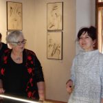 Marie Michaela Šechtlová oslavila kulaté narozeniny komentovanou prohlídkou své výstavy v Galerii Stará radnice v Táboře