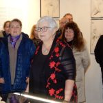 Marie Michaela Šechtlová oslavila kulaté narozeniny komentovanou prohlídkou své výstavy v Galerii Stará radnice v Táboře
