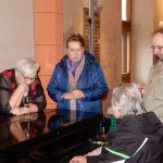 Marie Michaela Šechtlová oslavila kulaté narozeniny komentovanou prohlídkou své výstavy v Galerii Stará radnice v Táboře