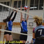 Táborské volejbalistky poskočily na 6. místo. Ve čtvrtek porazily Lokomotivu bez ztráty setu