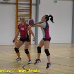 Táborské volejbalistky poskočily na 6. místo. Ve čtvrtek porazily Lokomotivu bez ztráty setu