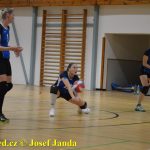 Táborské volejbalistky poskočily na 6. místo. Ve čtvrtek porazily Lokomotivu bez ztráty setu