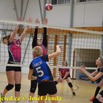 Táborské volejbalistky poskočily na 6. místo. Ve čtvrtek porazily Lokomotivu bez ztráty setu