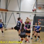 Táborské volejbalistky poskočily na 6. místo. Ve čtvrtek porazily Lokomotivu bez ztráty setu