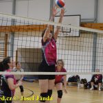 Táborské volejbalistky poskočily na 6. místo. Ve čtvrtek porazily Lokomotivu bez ztráty setu