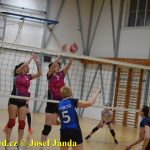 Táborské volejbalistky poskočily na 6. místo. Ve čtvrtek porazily Lokomotivu bez ztráty setu