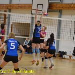 Táborské volejbalistky poskočily na 6. místo. Ve čtvrtek porazily Lokomotivu bez ztráty setu