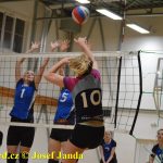 Táborské volejbalistky poskočily na 6. místo. Ve čtvrtek porazily Lokomotivu bez ztráty setu