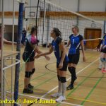 Táborské volejbalistky poskočily na 6. místo. Ve čtvrtek porazily Lokomotivu bez ztráty setu