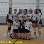 Starší žákyně bojovaly v Táboře ve finálovém kole Českého poháru. Táborské volejbalistky čeká kvalifikace o mistrovství republiky