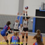 Starší žákyně bojovaly v Táboře ve finálovém kole Českého poháru. Táborské volejbalistky čeká kvalifikace o mistrovství republiky