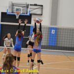 Starší žákyně bojovaly v Táboře ve finálovém kole Českého poháru. Táborské volejbalistky čeká kvalifikace o mistrovství republiky