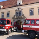 Hasiči přivezli nábytek pro ukrajinské uprchlíky