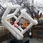 Na začátku byla plastová lahev, na konci dvoumetrová socha. Na 3D tiskárně ji tiskli školáci z Dačicka