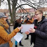 Na začátku byla plastová lahev, na konci dvoumetrová socha. Na 3D tiskárně ji tiskli školáci z Dačicka