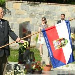 K výročí 100 let od narození válečného veterána Panského zněly čestné salvy